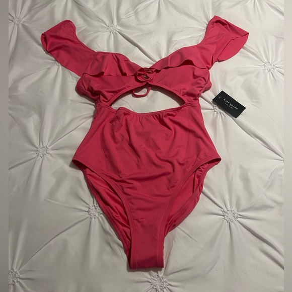 kate spade Other - Kate Spade pink one piece bathing suit